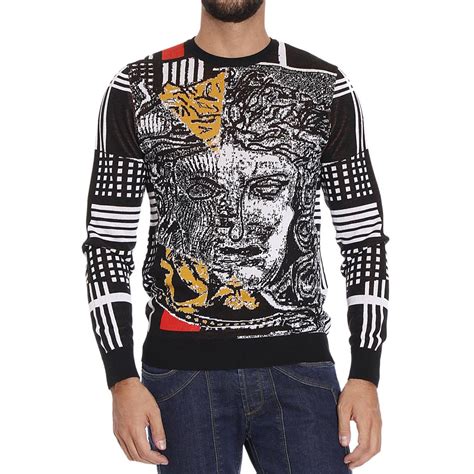 versace versus pullover herren|Versace jumper men's sale.